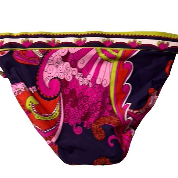 Trina Turk Tie Sides Bikini Bottom Size 12 - Picture 4 of 12